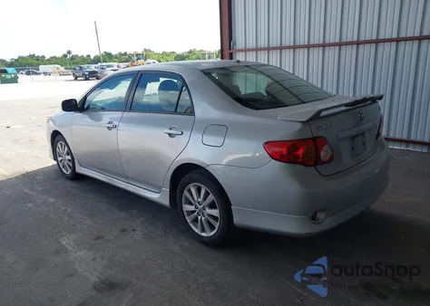 2009 Toyota Corolla S/Le/Xle из США, поврежденный, VIN 2T1BU40EX9C037267